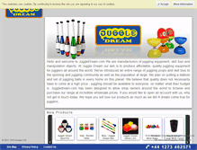 Tablet Screenshot of juggledream.com